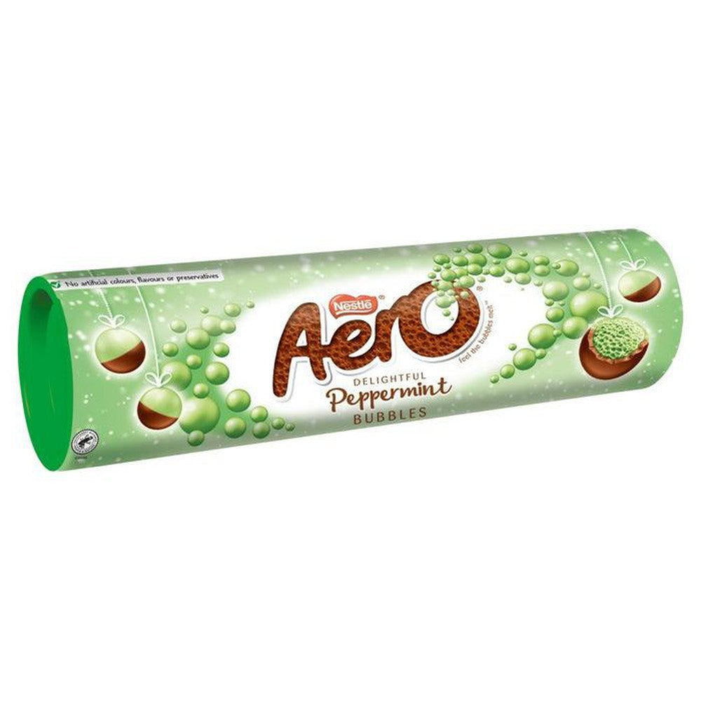 Aero Bubbles Peppermint Mint Chocolate Giant Tube 70g