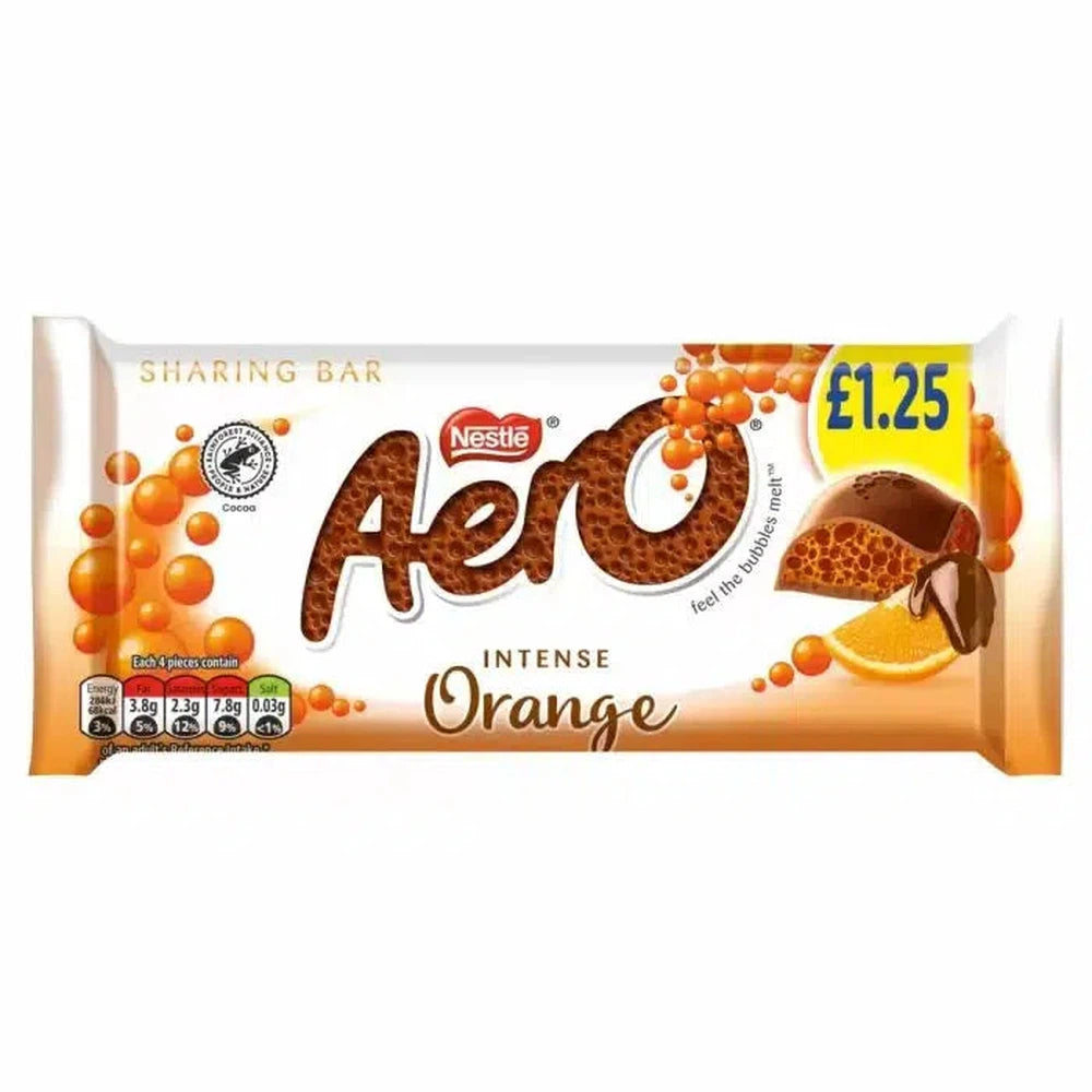 Aero Orange Chocolate Sharing Bar 90g