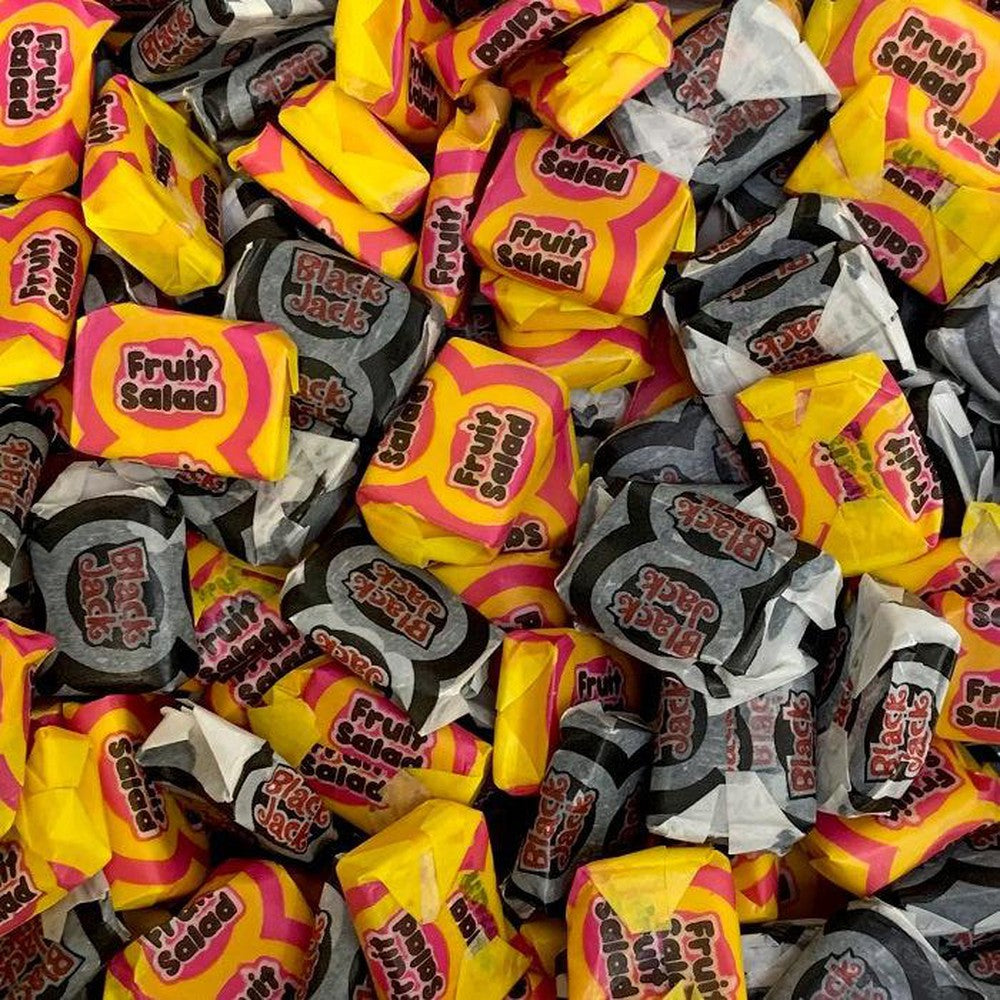 Black Jack & Fruit Salad Chews Mix | Giant Bradley's Online Sweet Shop