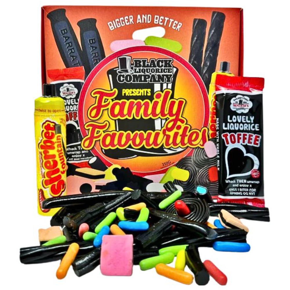 Black Liquorice Company Family Favourites 350g