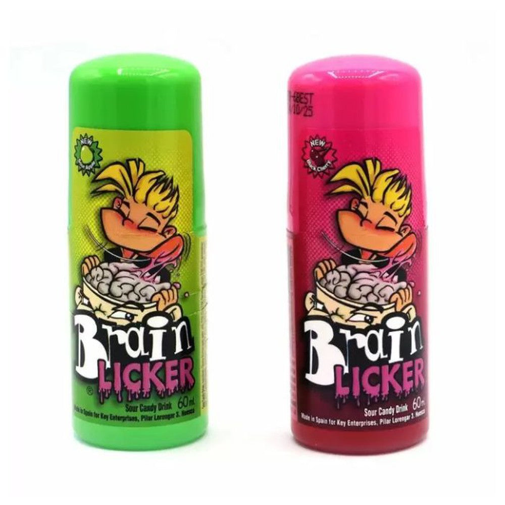 Brain Licker Sour Apple and Black Cherry 60ml Random Flavour