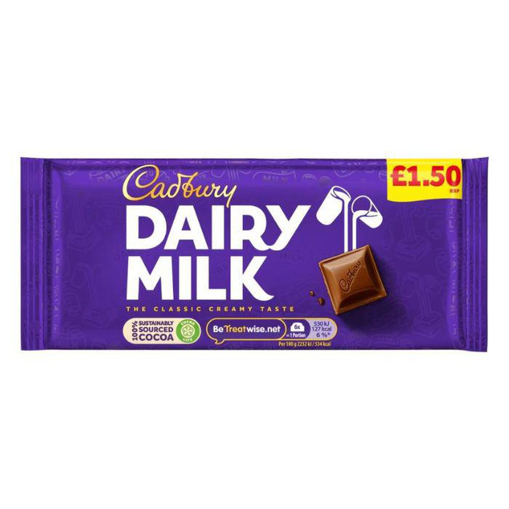 Cadbury Dairy Milk Bar 95g