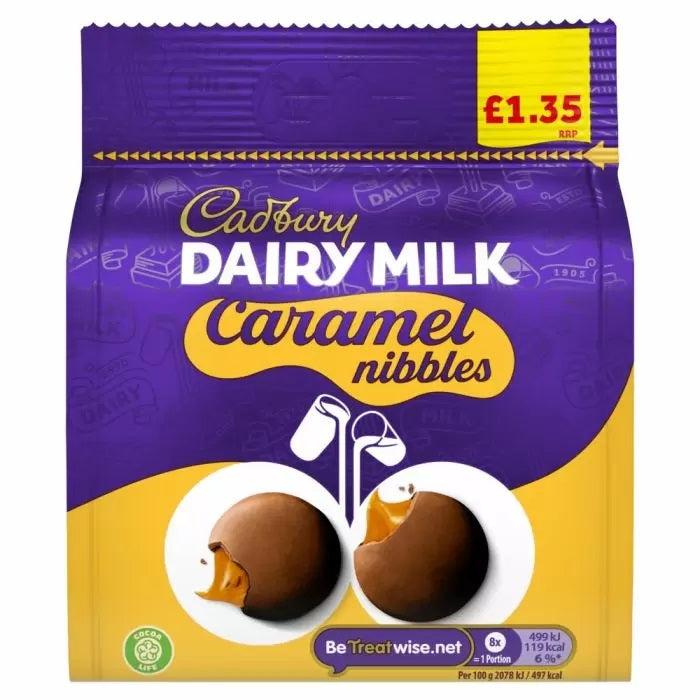 Cadbury Dairy Milk Caramel Nibbles Bag 85g £1.35