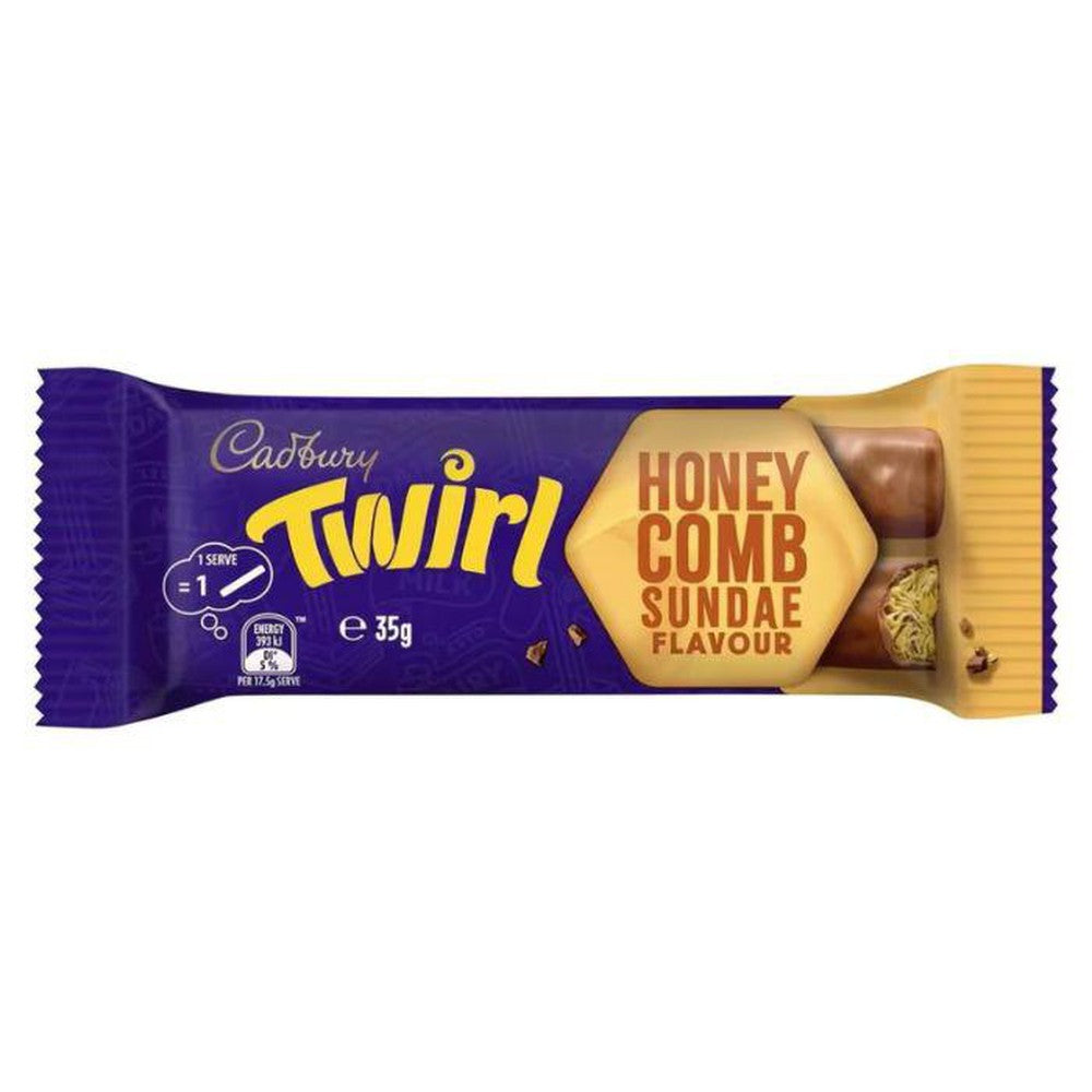 Cadbury Twirl Honeycomb Sundae Bar 35g (Australian)