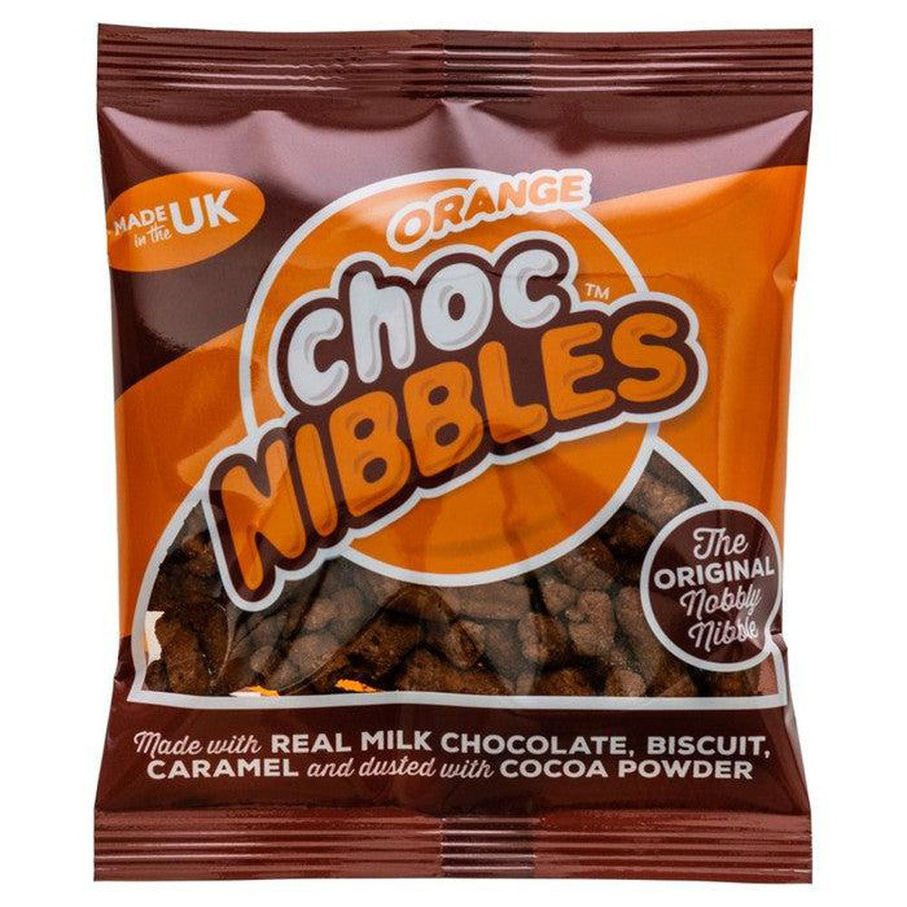 Choc Nibbles Orange Bags 150g