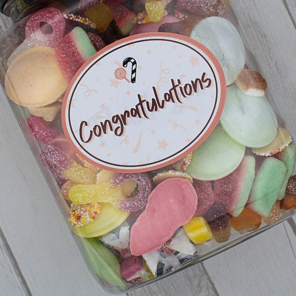 Congratulations Sweet Jar Gift