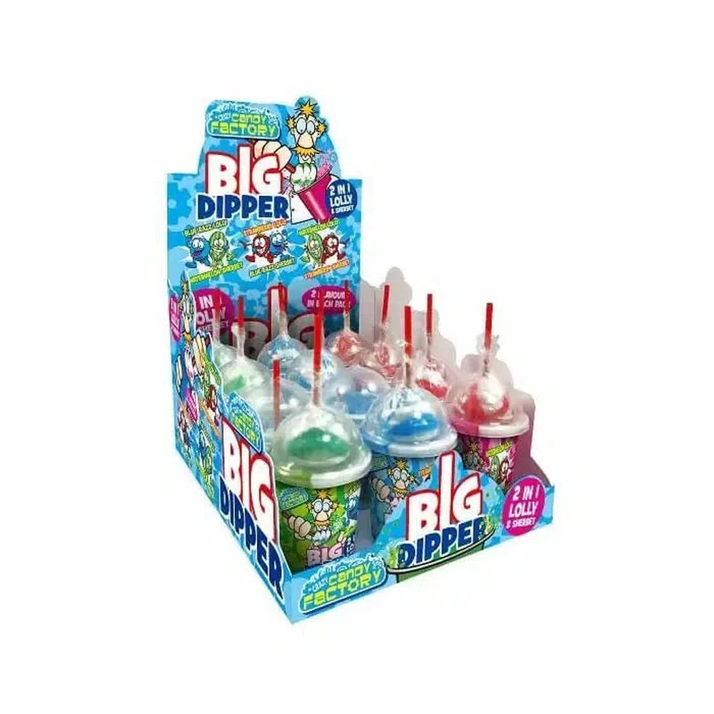 Crazy Candy Factory Big Dipper Lollipop & Sherbet Dip