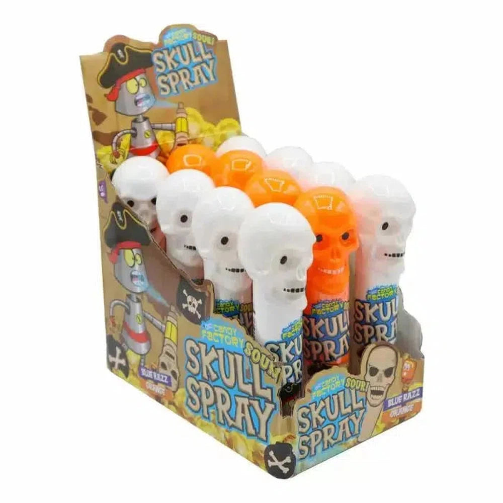 Crazy Candy Factory Sour Skull Sprays 50ml