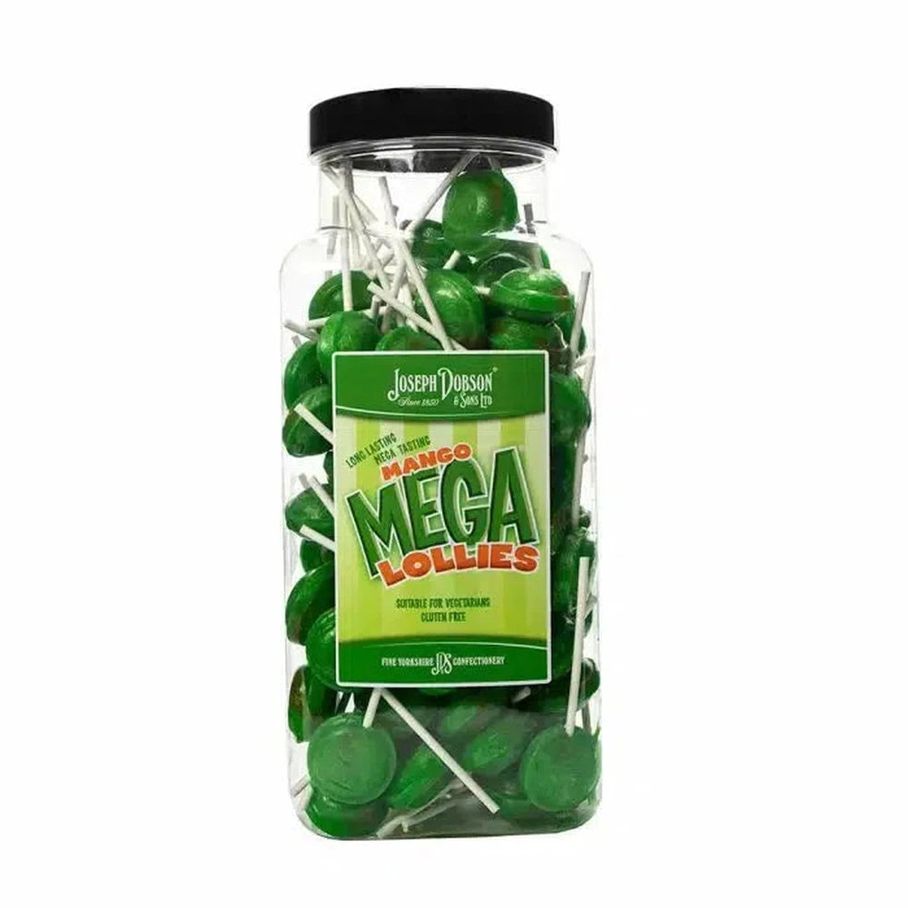 Dobsons Mango Mega Lollies Jar 1.9kg