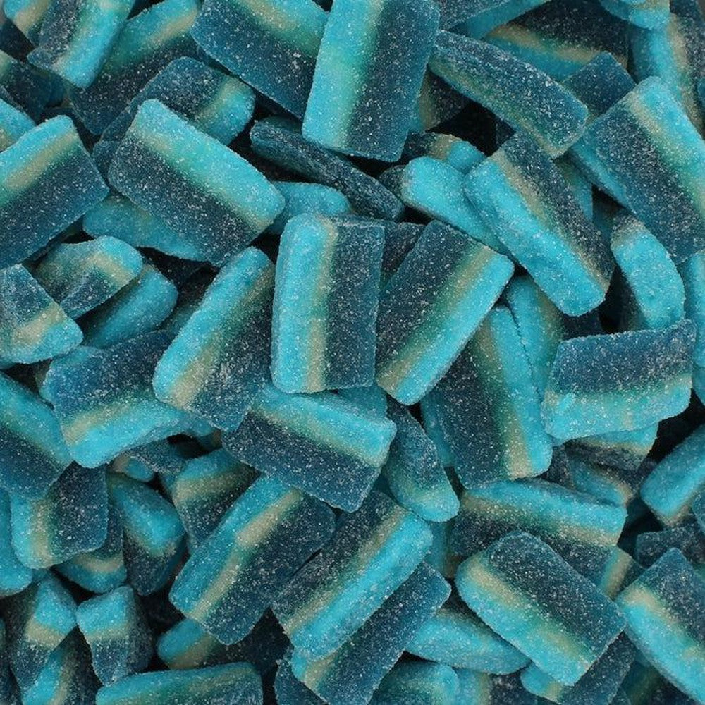 Fizzy Blue Raspberry Slices