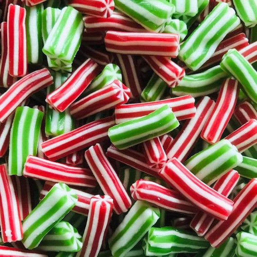 Green & Red Candy Poles