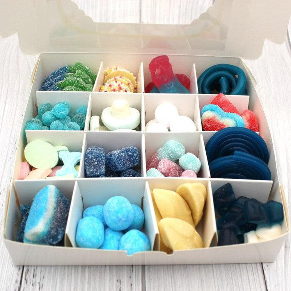 Handmade Blue Sweet Box | Giant Bradley's Online Sweet Shop