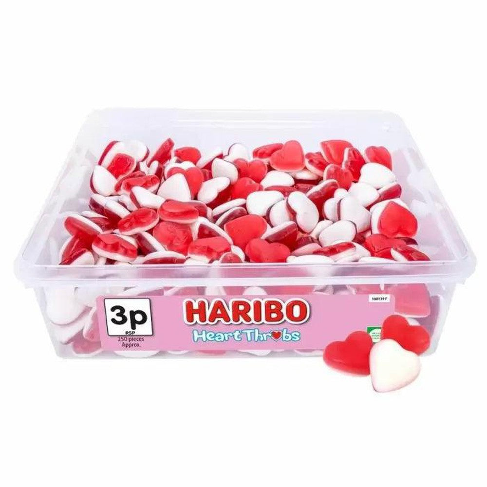 Haribo Heart Throbs Tub 480g