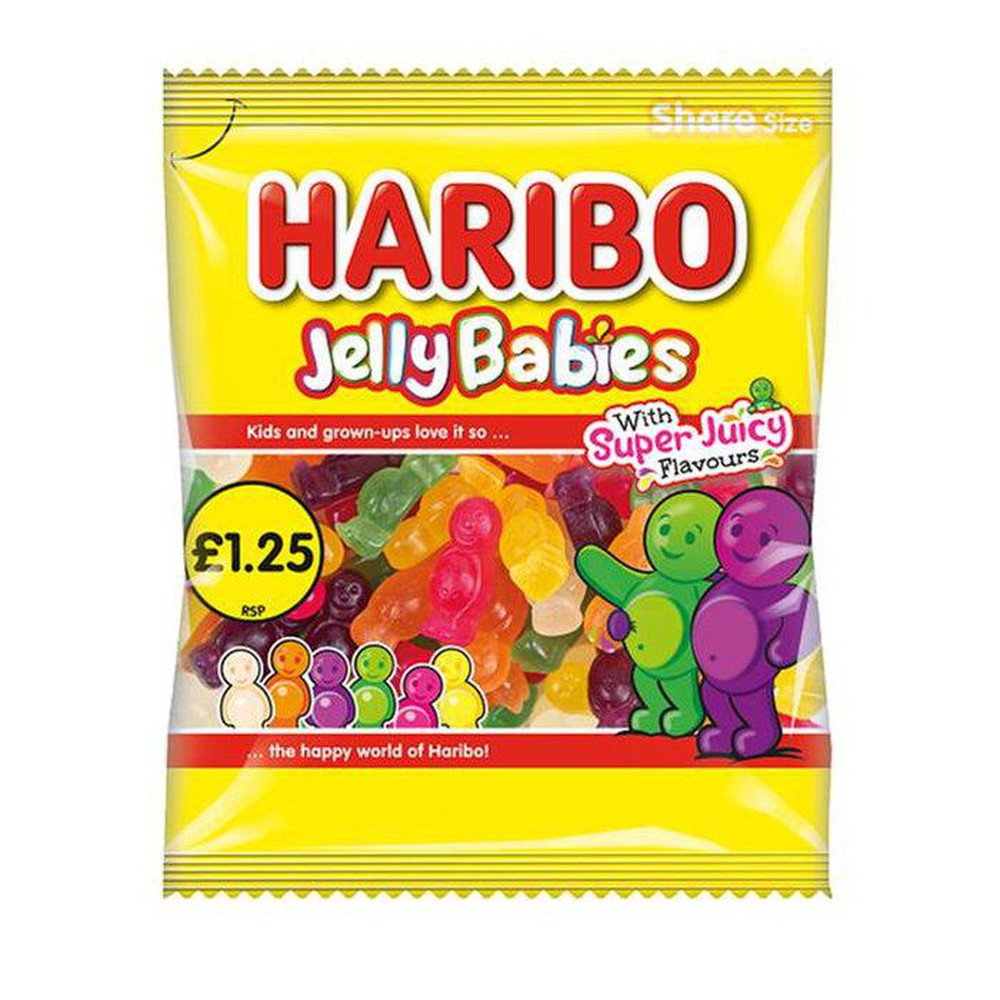 Haribo Jelly Babies Bags 154g