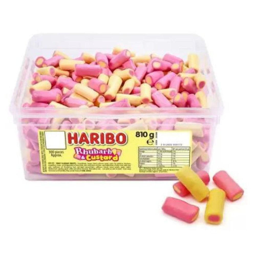 Haribo Rhubarb & Custard Tub 810g