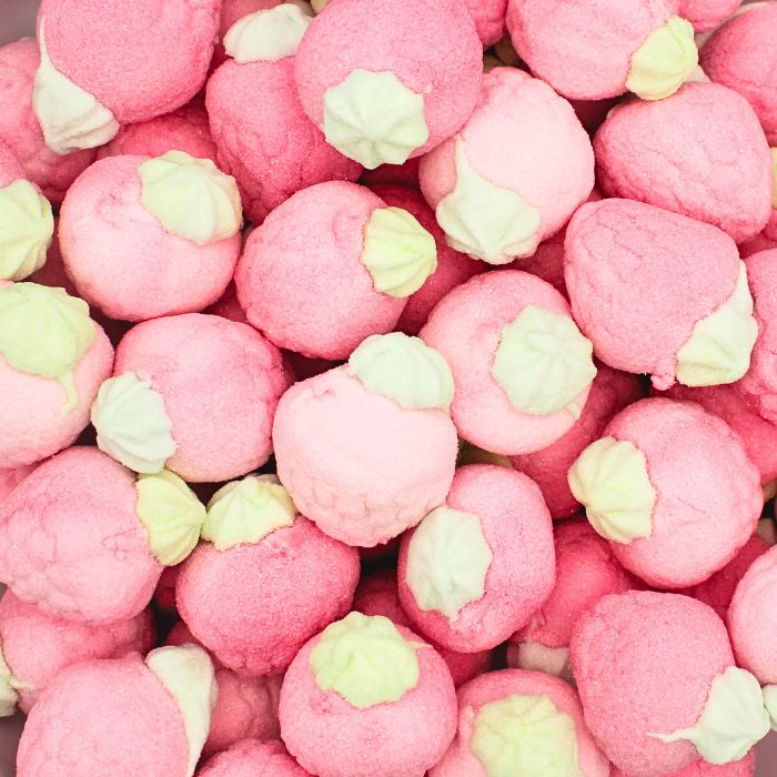 Jelly Filled Raspberry Marshmallows