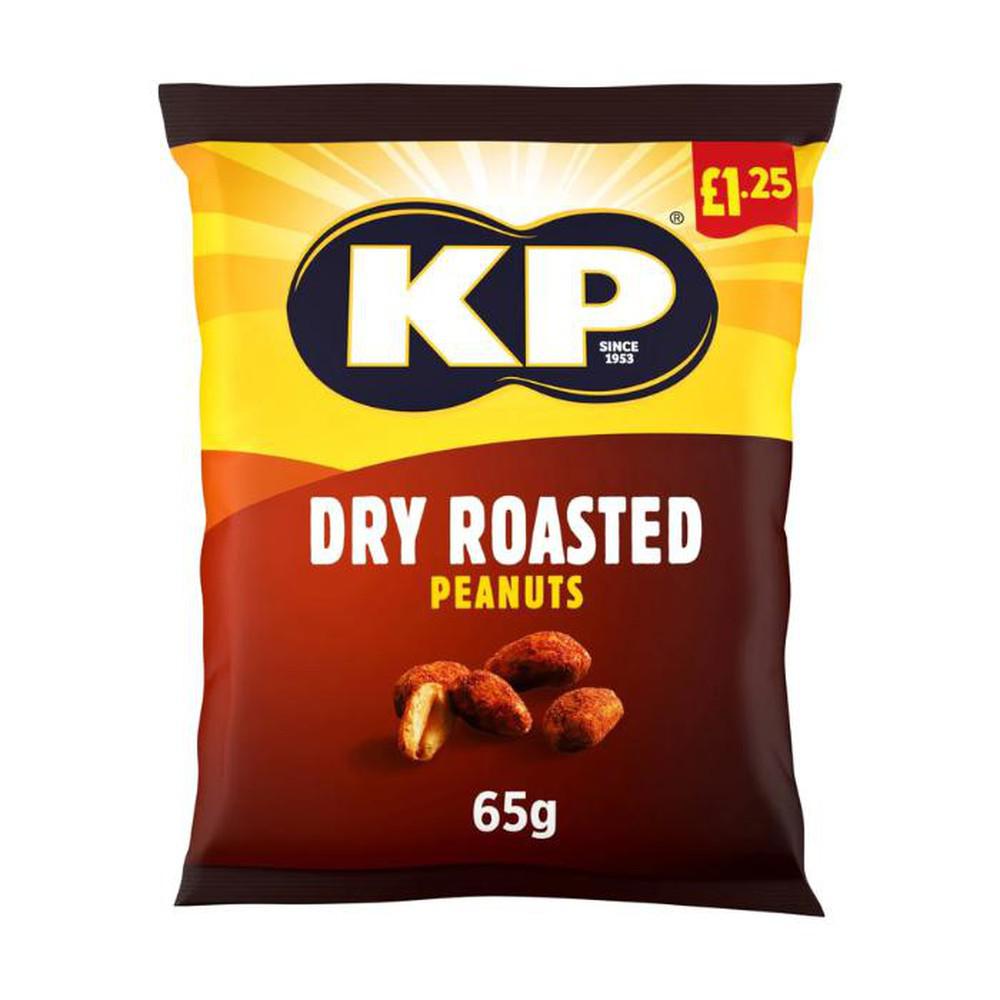 KP Dry Roasted Peanuts 65g