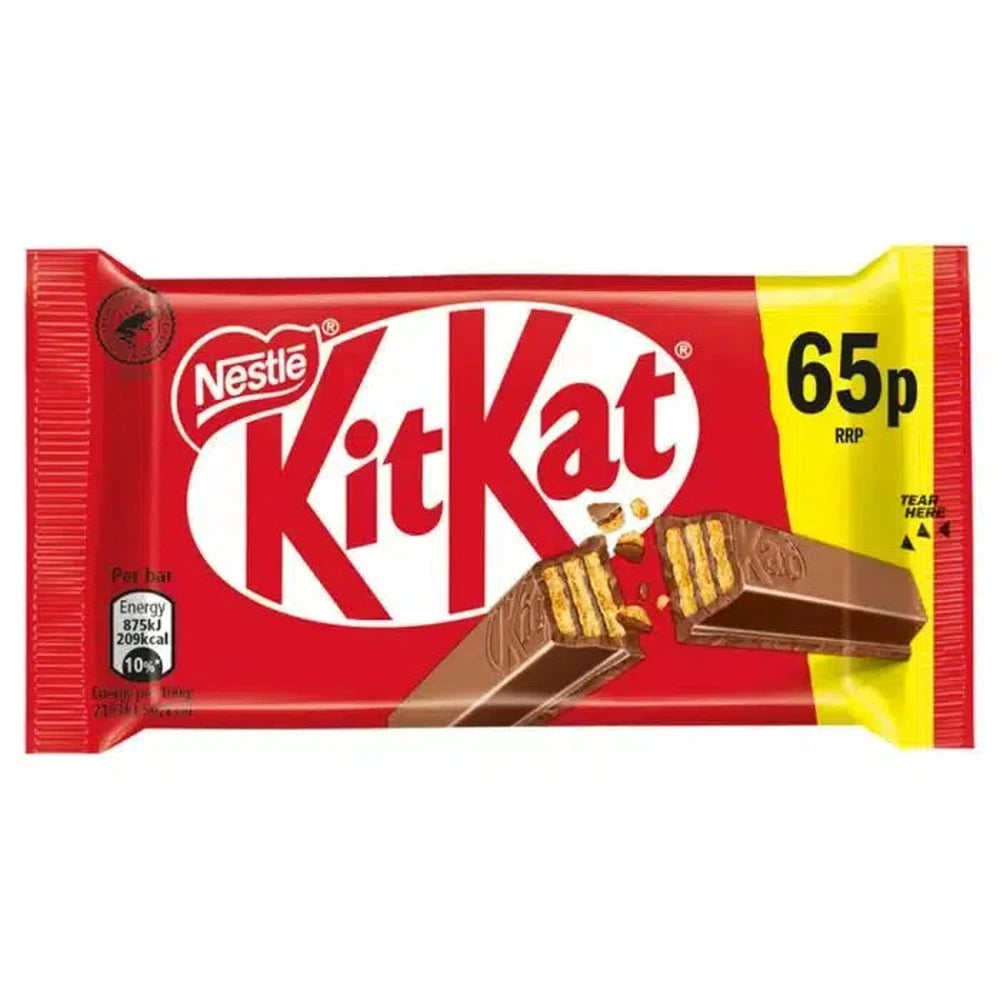 Kit Kat 4 Finger Milk Chocolate Bar 41.5g