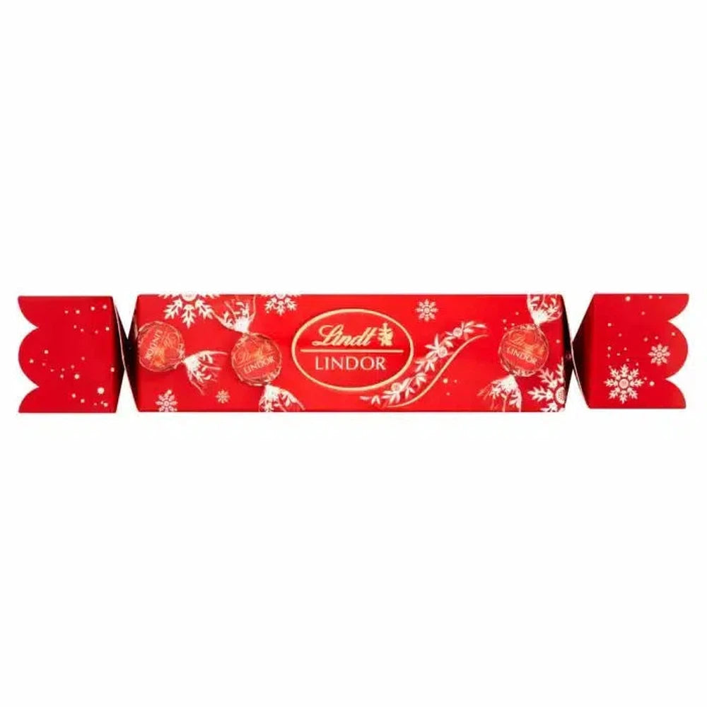 Lindt Lindor Milk Chocolate Truffles Cracker 100g