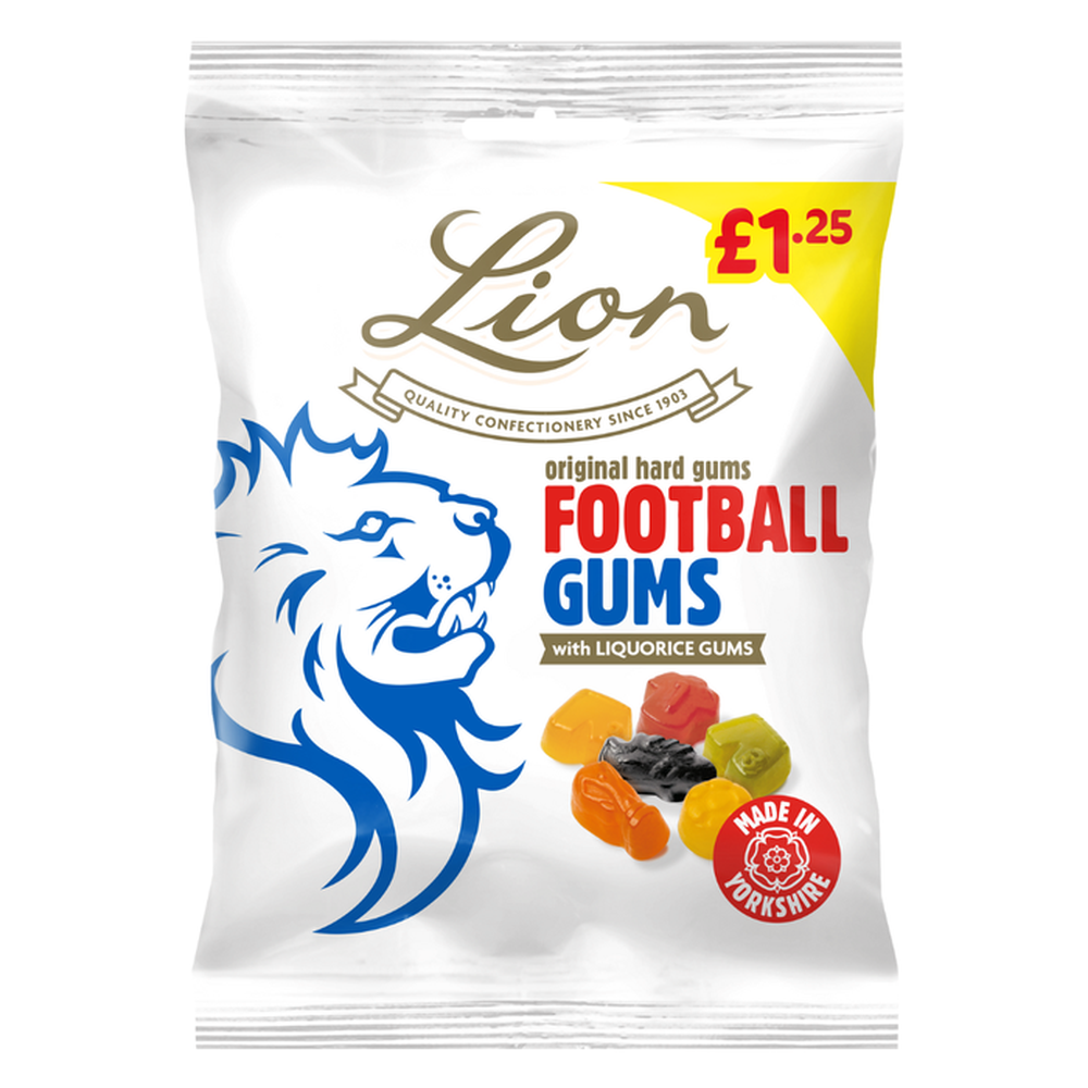 Lion Football Gum Bags 130g