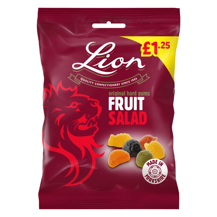 Lion Fruit Salad Bags 130g