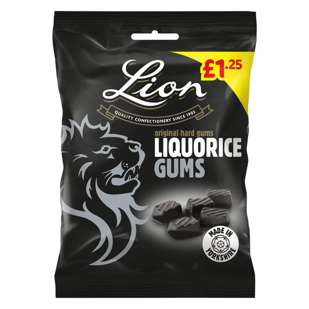 Lion Liquorice Gums Bags 130g