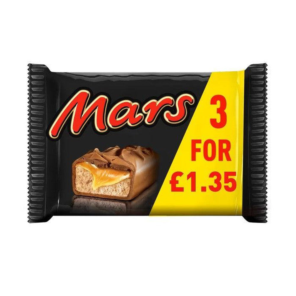 Mars Chocolate Bar Multipack 3 Pack 118.2g