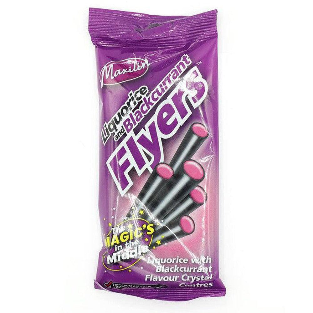 Maxilin Blackcurrant Flyers 75g