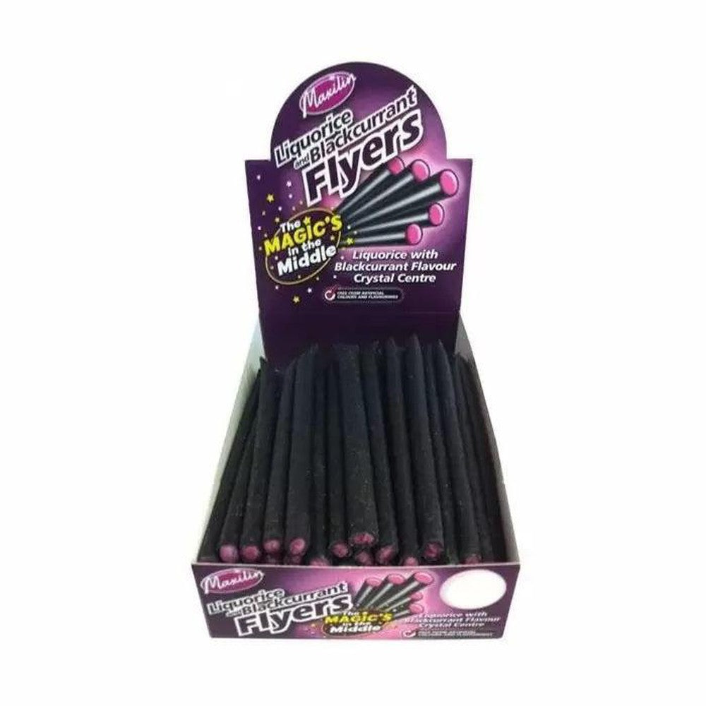 Maxilin Blackcurrant Flyers Box