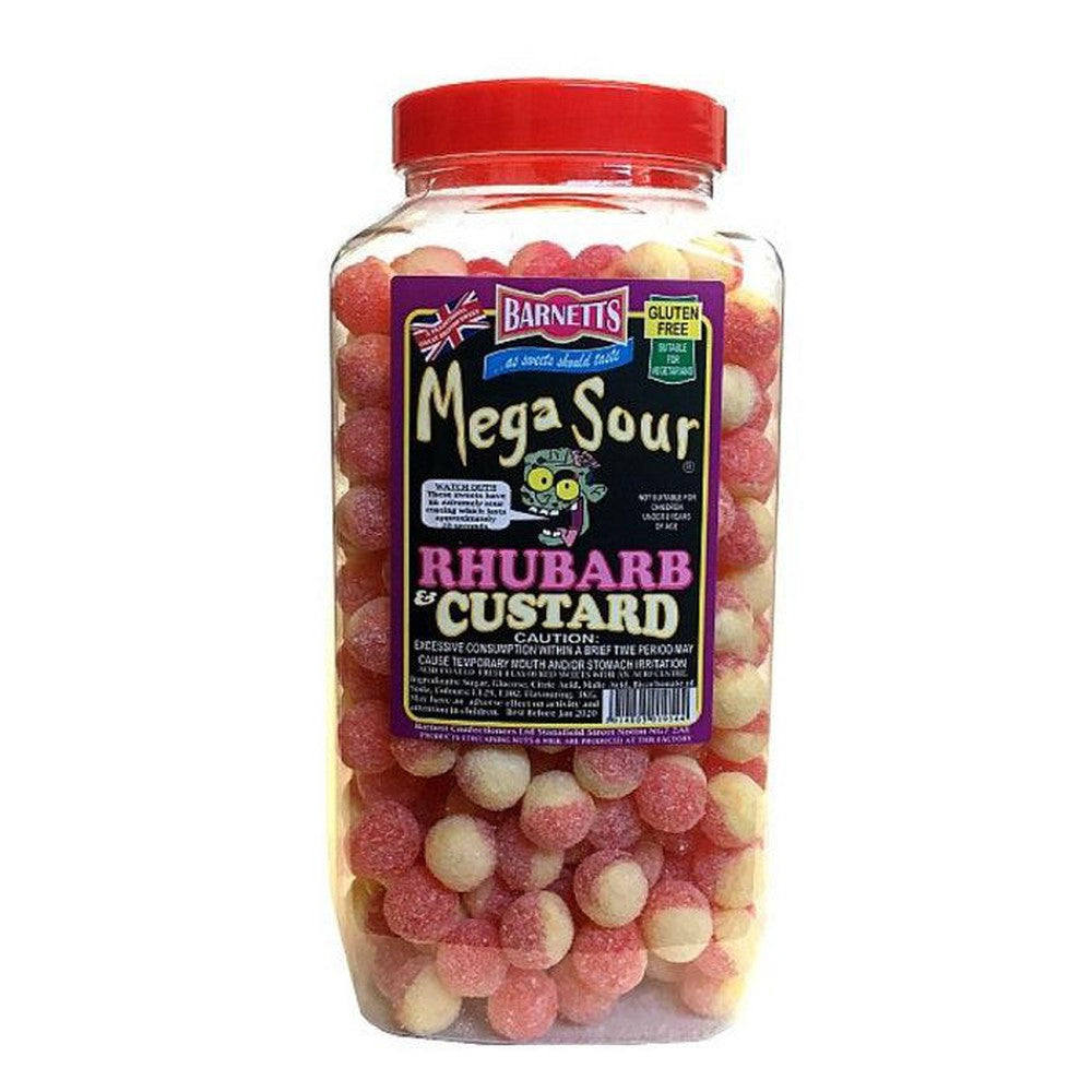 Mega Sour Rhubarb & Custard