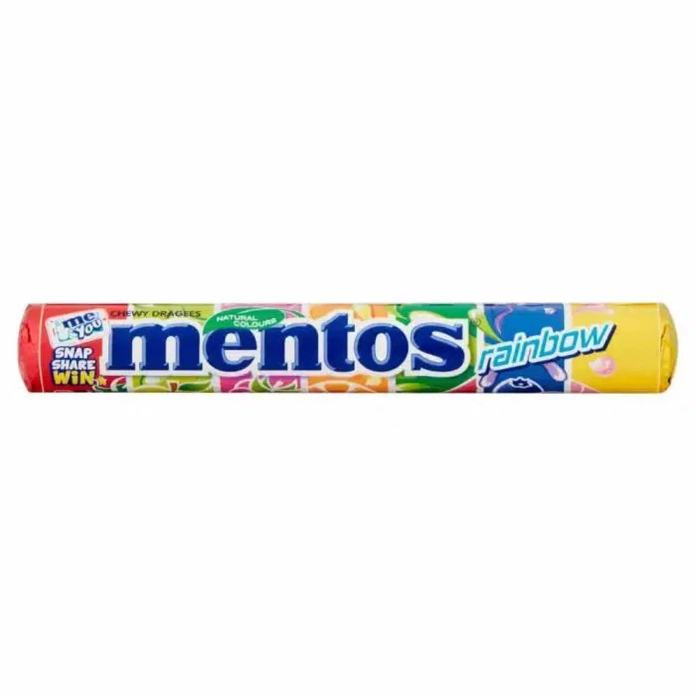 Mentos Rainbow Chewy Dragees 37.5g