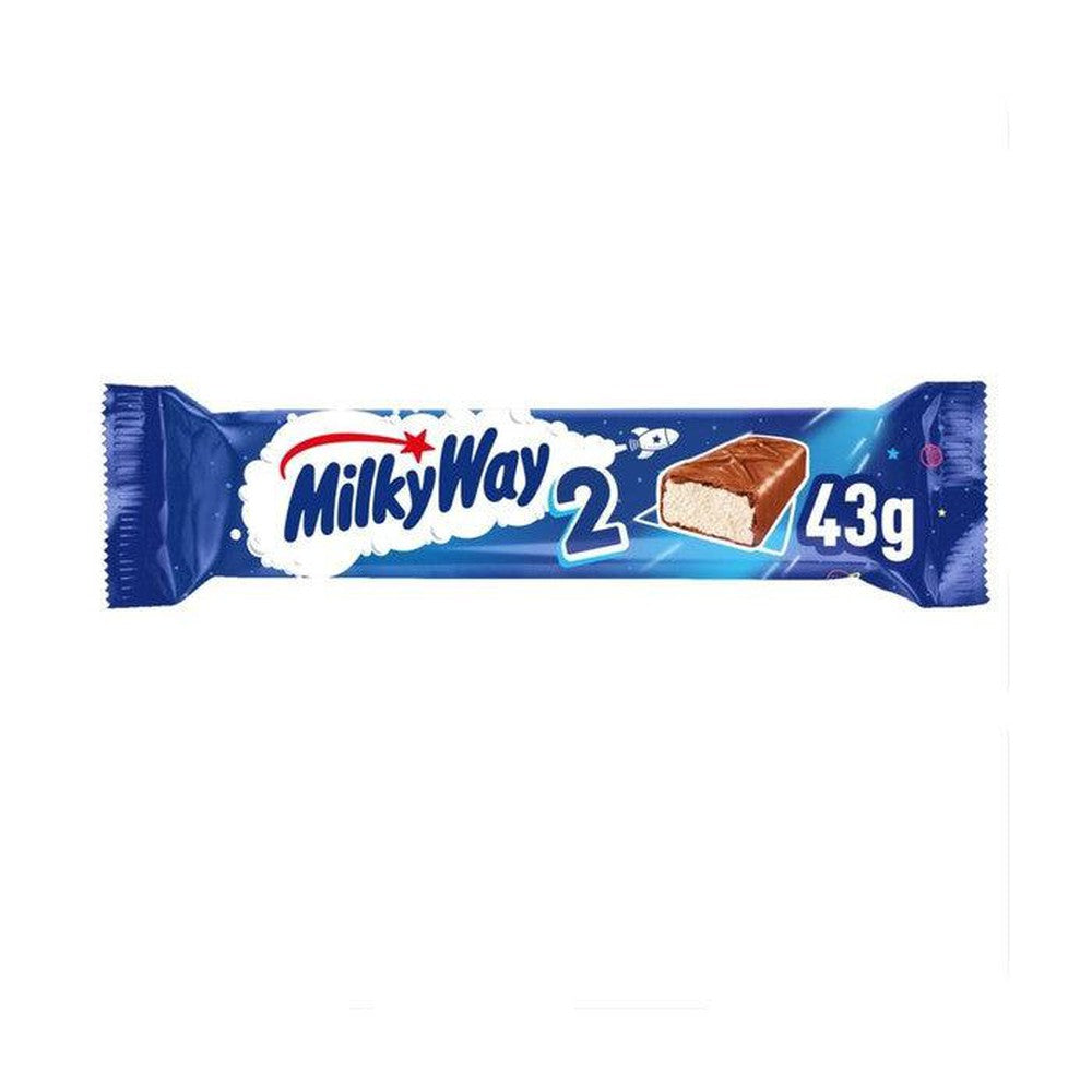 Milky Way Twin Chocolate Bars 43g