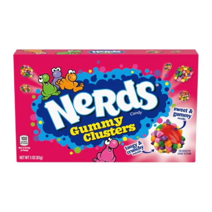 Nerds Gummy Clusters Theatre Box 85g