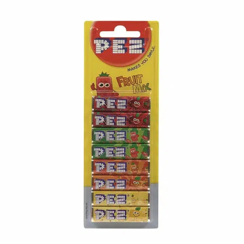 Pez Fruit Mix Refills 6 Pack