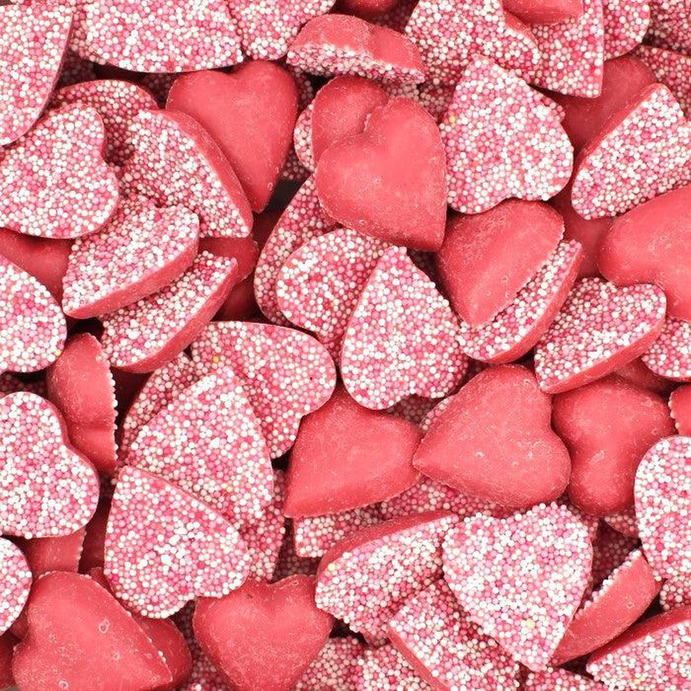 Pink Chocolate Hearts