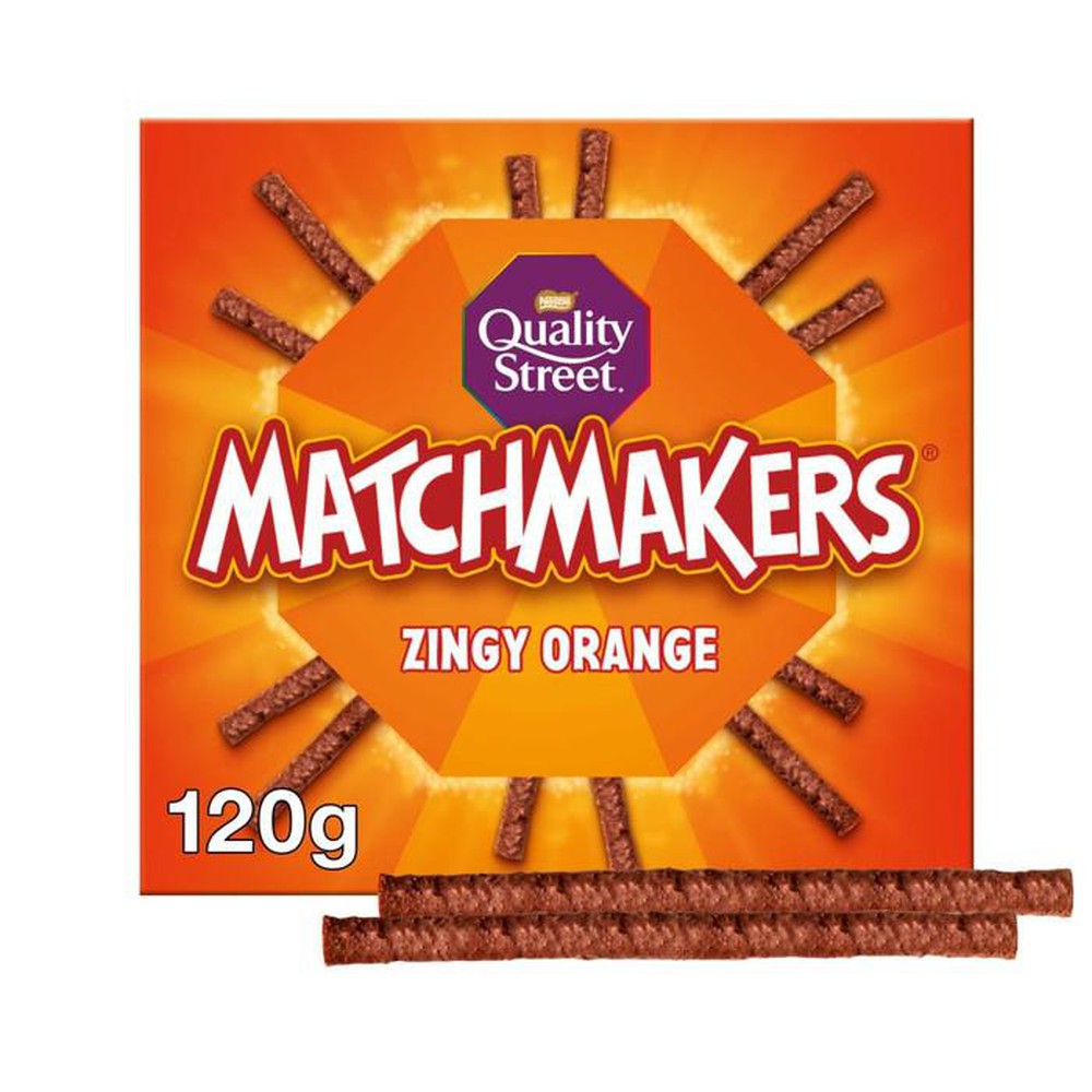 Quality Street Matchmakers Zingy Orange Chocolates 120g