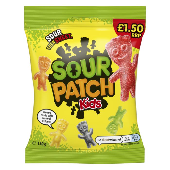 Sour Patch Kids Original Sweets Share Bag 130g