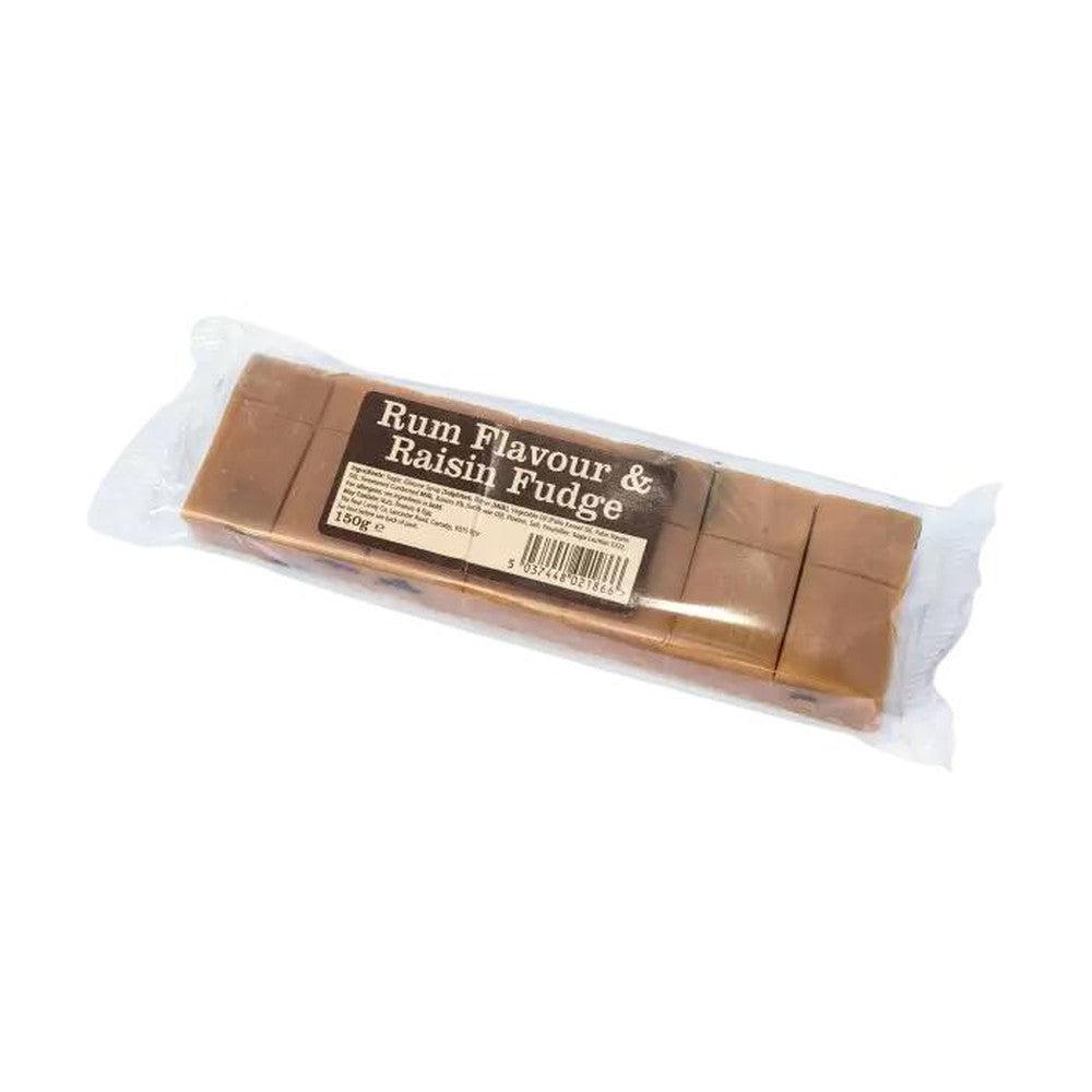 The Real Candy Co. Rum & Raisin Fudge Bar 130g