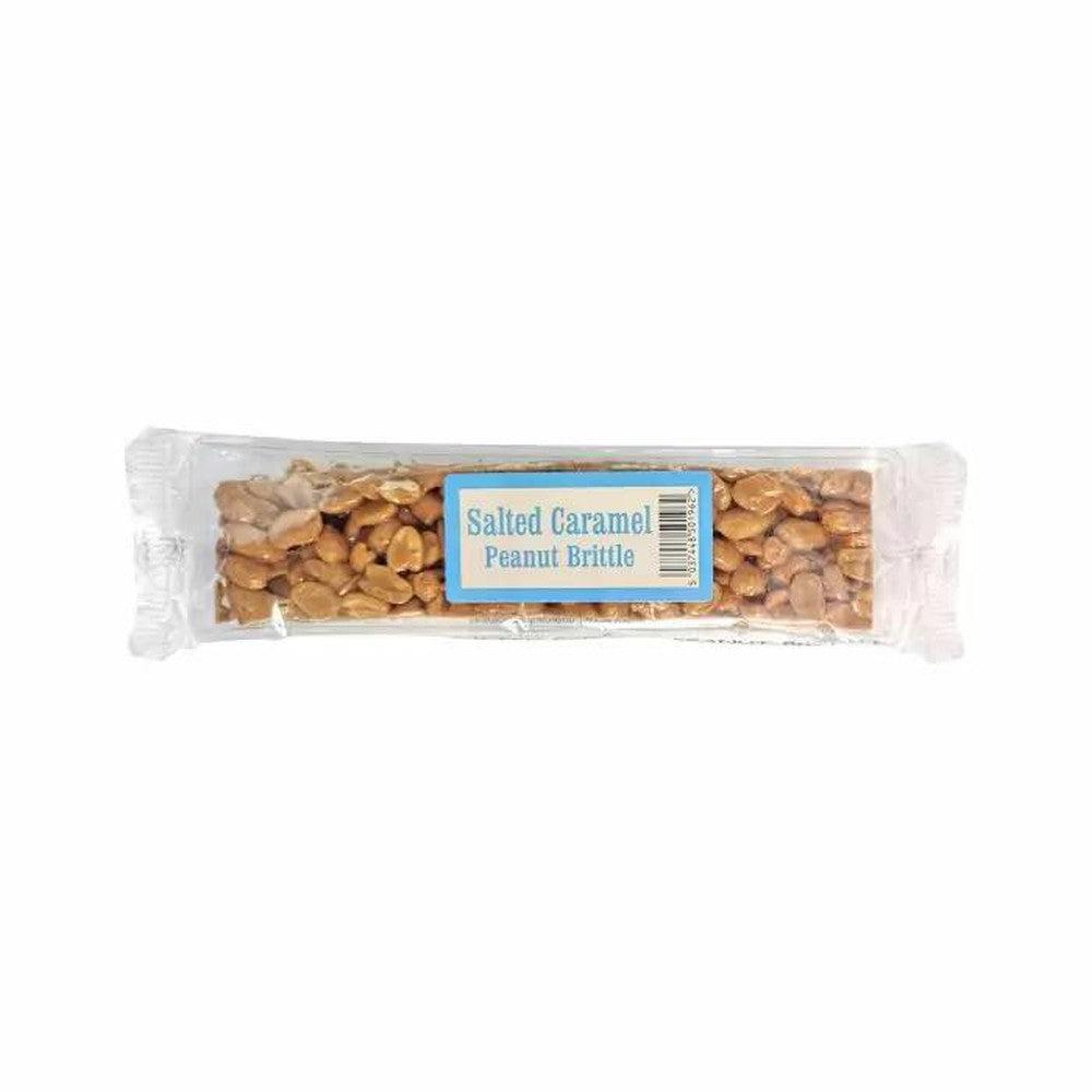 The Real Candy Co. Salted Caramel Peanut Brittle Bar 100g