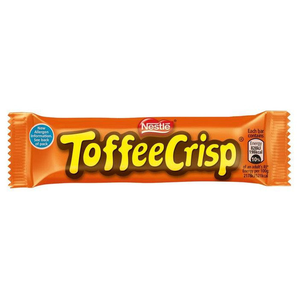 Toffee Crisp Milk Chocolate Bar 38g