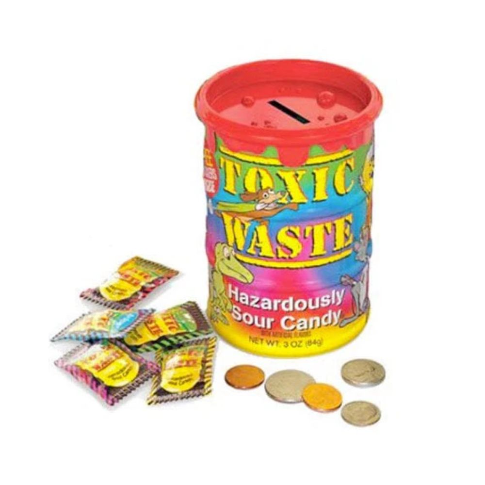 Toxic Waste Money Bank Tie Dye Gift Drum - 84g