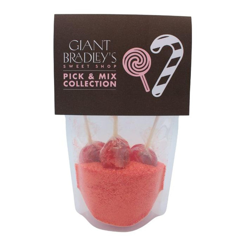 Traffic Light & Raspberry Dip n' Lick Crystal Lollies