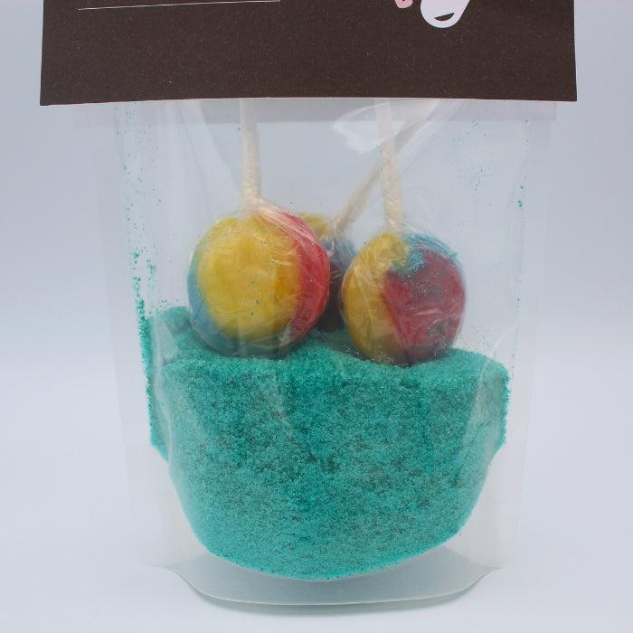 Tutti Fruity Dip n' Lick Crystal Lollies