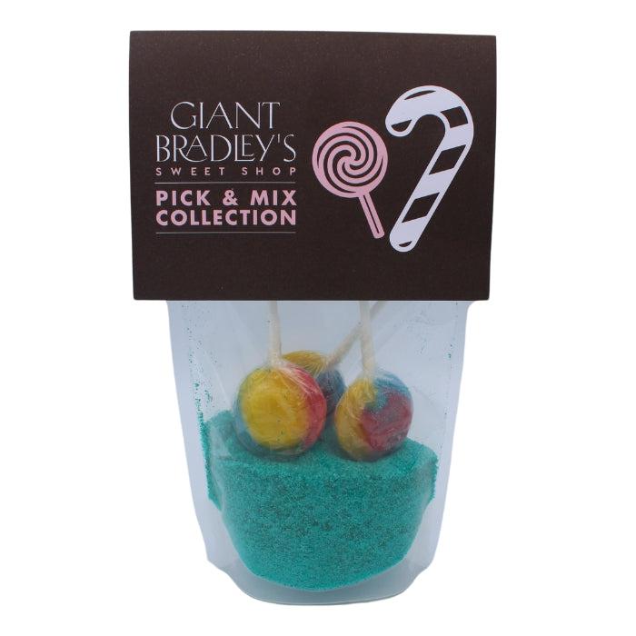 Tutti Fruity Dip n' Lick Crystal Lollies