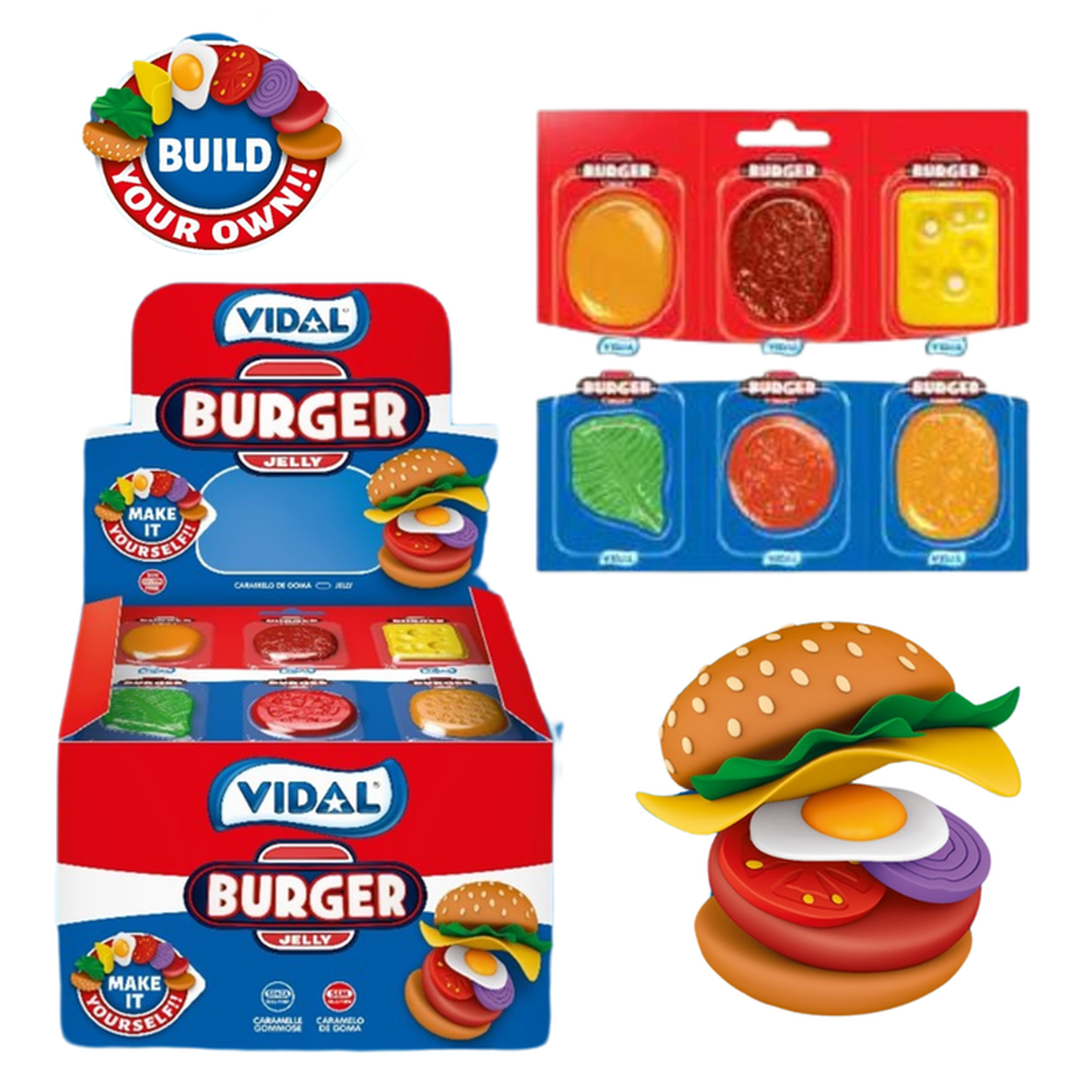 Vidal Burger Jelly 66g