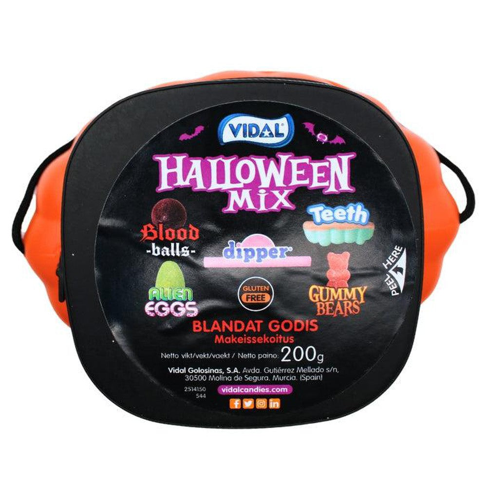 Vidal Pumpkin Halloween Head 180g