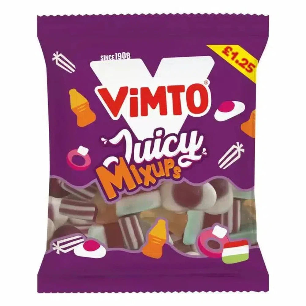 Vimto Juicy Mix Ups Share Bags 130g