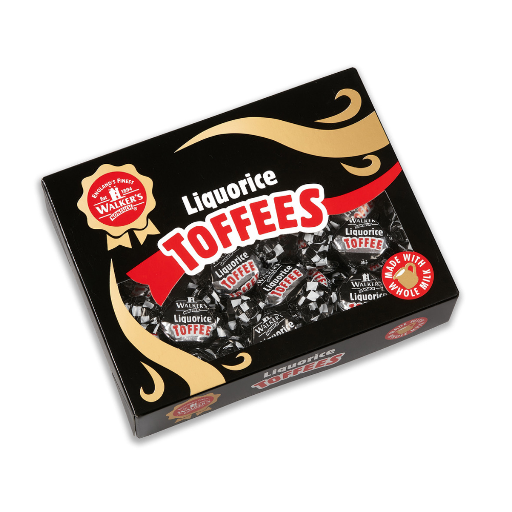 Walker's Nonsuch Liquorice Toffees Gift Box 350g