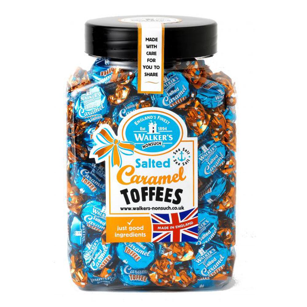 Walker's Nonsuch Salted Caramel Toffees Jar 1.25kg