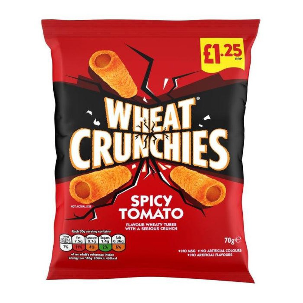 Wheat Crunchies Spicy Tomato 70g